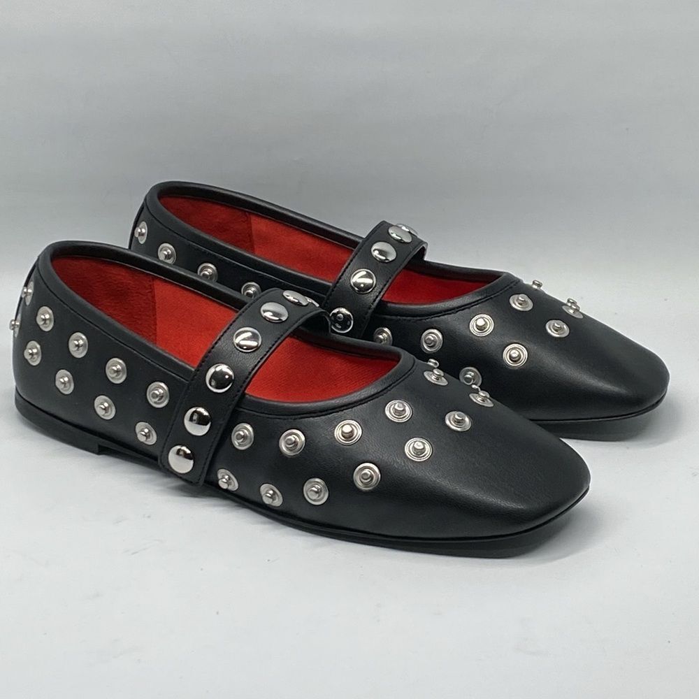 Stella McCartney Ryder Studded Ballet Flats size 37.5 - Picture 6 of 13